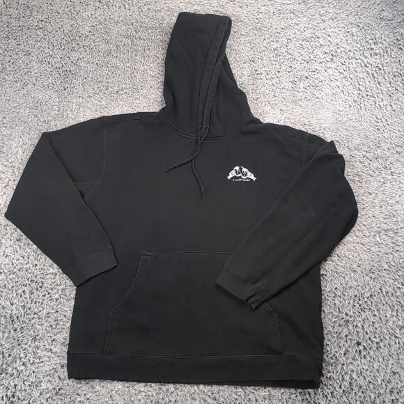 ALC A Lost Cause Hoodie Adult Extra Large Black Skeleton Hand Skater Streetwear - Picture 1 of 6